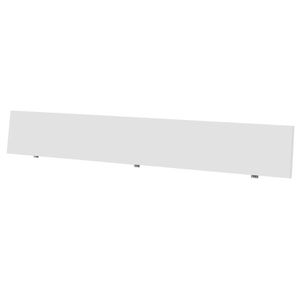 Čelo postele ARIZONA bílá vysoký lesk, šířka 185 cm obraz