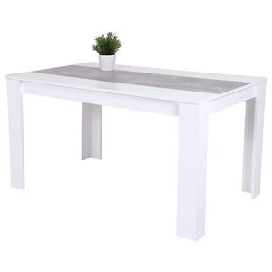 Jídelní stůl LILO bílá/beton obraz