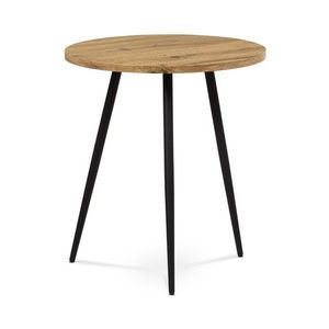 Přístavný stolek LUGO dub divoký/černá obraz