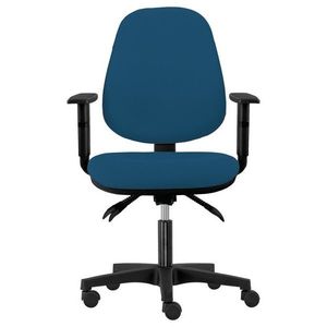 Kancelářská židle DELILAH modrošedá obraz
