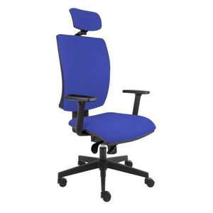 Kancelářská židle LAUREN modrá obraz