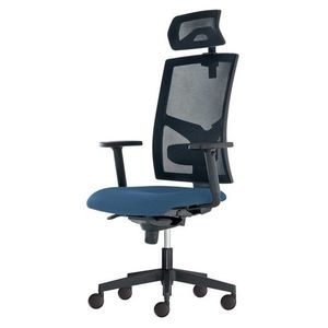 Kancelářská židle PAIGE modrošedá obraz