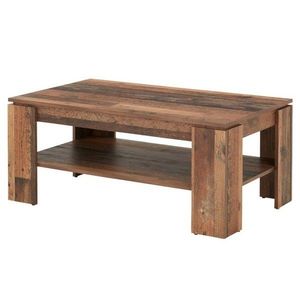 Konferenční stolek HARRISON tmavé dřevo s patinou obraz