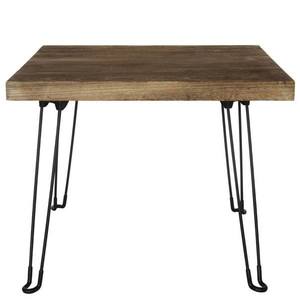 Přístavný stolek NABRO 2 pavlovnie/hnědá obraz