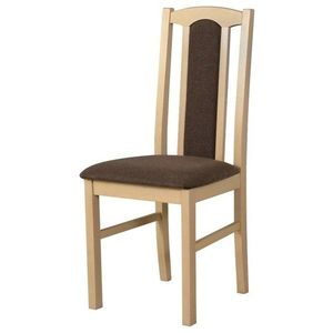 Jídelní židle BOLS 7 dub sonoma/hnědá obraz