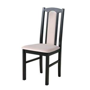 Jídelní židle BOLS 7 černá/béžová obraz