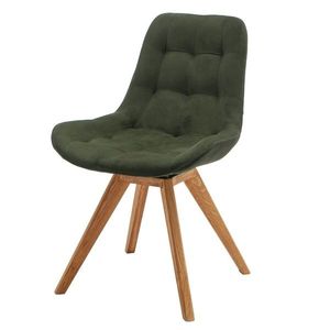 Jídelní židle BELFAST dub olejovaný/olivová obraz