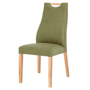 Jídelní židle NAILA dub olejovaný/zelená obraz
