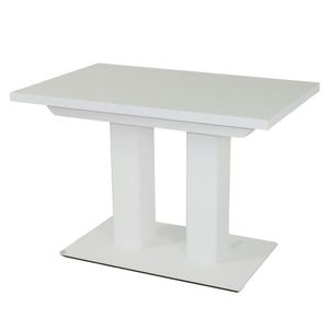 Jídelní stůl SENWE bílá/70 cm obraz