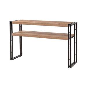 Konzolový stolek COSMO borovice/černá obraz