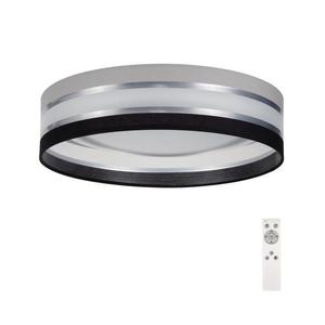 LED Stmívatelné stropní svítidlo SMART CORAL LED/24W/230V černá/šedá + DO obraz