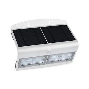 LED Solární nástěnné svítidlo se senzorem LED/7W/3, 7V 4000K IP65 bílá obraz