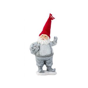 PROHOME - Santa stříbrnočervený 21cm obraz