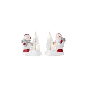 PROHOME - Sněhulák/Santa LED 9, 5cm různé druhy obraz