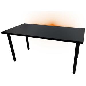 Psací Stůl Pro Hráča 136cm Model 1 Černá Horní obraz