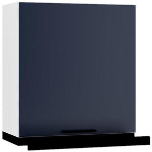 Kuchyňská skříňka Max W60/68 Slim Pl s černou kapucí granát obraz