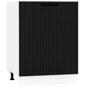 Kuchyňská skříňka Kate d60zl s/1 černý puntík obraz
