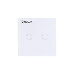 Tellur WiFi Smart Spínač, 2 porty, 1800 W, 10 A., bílý obraz