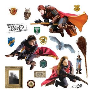 Samolepicí dekorace Harry Potter Famfrpál, 30 x 30 cm obraz