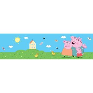 Samolepicí bordura Peppa Pig Classic, 500 x 9, 7 cm obraz