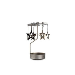 Kovové andělské zvonění s hvězdičkami, stříbrná obraz