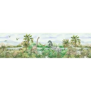 Samolepicí bordura Dino, 500 x 13, 8 cm obraz