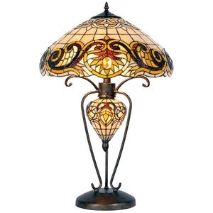 Stolní lampa Tiffany - Ø 46*76 cm 5LL-5475 obraz