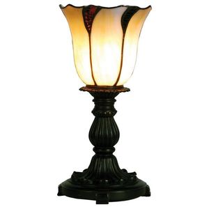 Stolní Tiffany lampa Blossom - Ø 16*32 cm 5LL-5136 obraz