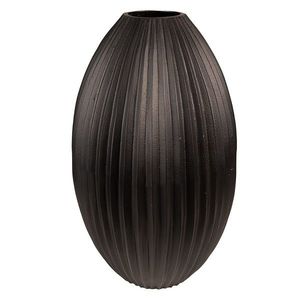 Černá kovová váza Trabi - Ø 24*39 cm 65090 obraz