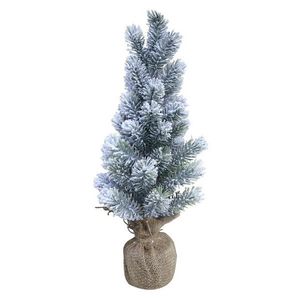 Zasněžený vánoční stromek v jutě Fleur Fir Snow - 45cm 39048500 (39485-00) obraz