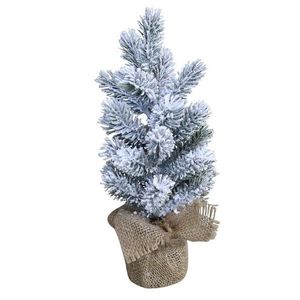 Zasněžený vánoční stromek v jutě Fleur Fir Snow - 30cm 39048400 (39484-00) obraz
