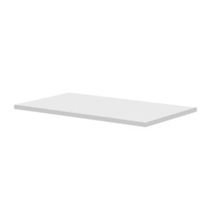 MEREO Koupelnová deska na skříňku 81 cm, bílá vysoký lesk perlička CN721DB obraz