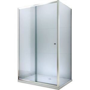 MEXEN/S APIA sprchový kout 100x90 cm, transparent, chrom 840-100-090-01-00 obraz
