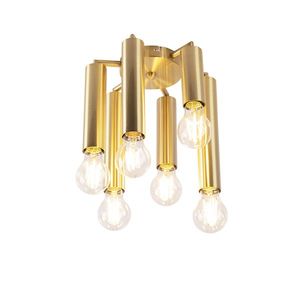 Stropní svítidlo ve stylu Art Deco zlatá 6-světlo -Tubi obraz