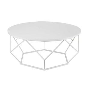 HowHomely Konferenční stolek DIAMOND 41, 5x90 cm bílá obraz