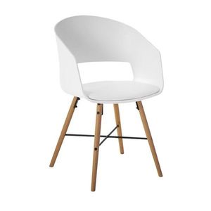 Actona Designová židle Lena bílá obraz