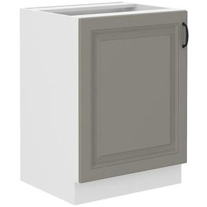 Kuchyňská Skříňka Stilo claygrey/bílá 60D 1F BB obraz