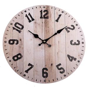 Dřevěné nástěnné hodiny HLC0002 34x34x1 cm obraz