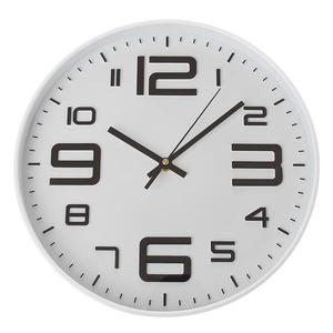 Plastové nástěnné hodiny PLO002 30.5x30.5x4.4 cm obraz