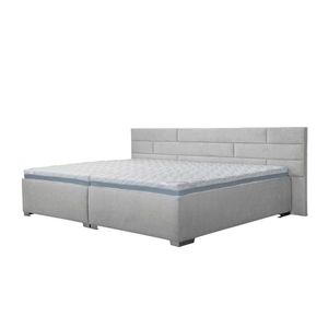 Nadrozměrná postel ONE4ALL světle šedá, 280x220 cm obraz