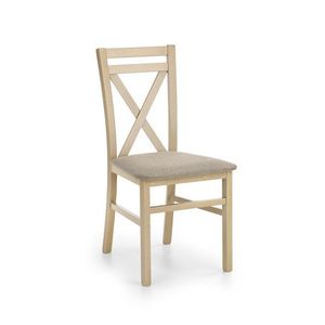 Dřevěná židle DARIUSZ Dub sonoma, Dřevěná židle DARIUSZ Dub sonoma obraz