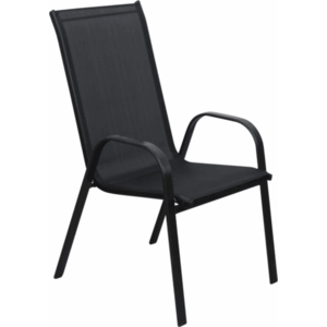 Zahradní židle XT1012C (ZWC-2429) Černá, Zahradní židle XT1012C (ZWC-2429) Černá obraz