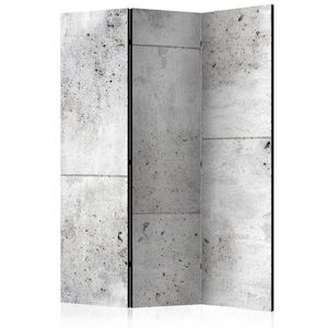 Paraván Concretum murum Dekorhome 135x172 cm (3-dílný) obraz
