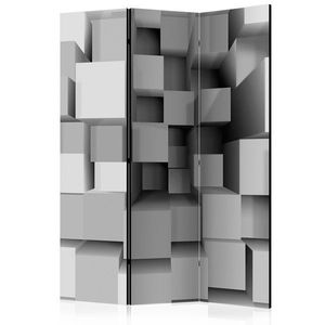 Paraván Geometric Puzzle Dekorhome 135x172 cm (3-dílný) obraz