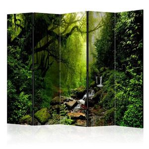 Paraván The Fairytale Forest Dekorhome 225x172 cm (5-dílný) obraz