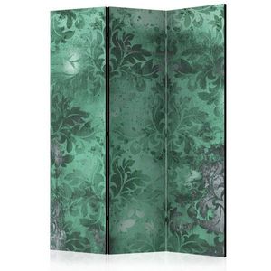 Paraván Emerald Memory Dekorhome 135x172 cm (3-dílný) obraz