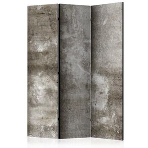 Paraván Cold Concrete Dekorhome 135x172 cm (3-dílný) obraz