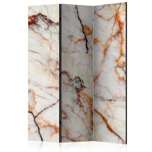 Paraván Marble Plate Dekorhome 135x172 cm (3-dílný) obraz