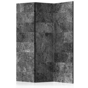 Paraván Shade of Grey Dekorhome 135x172 cm (3-dílný) obraz