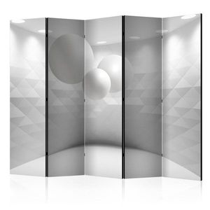 Paraván Geometric Room Dekorhome 225x172 cm (5-dílný) obraz